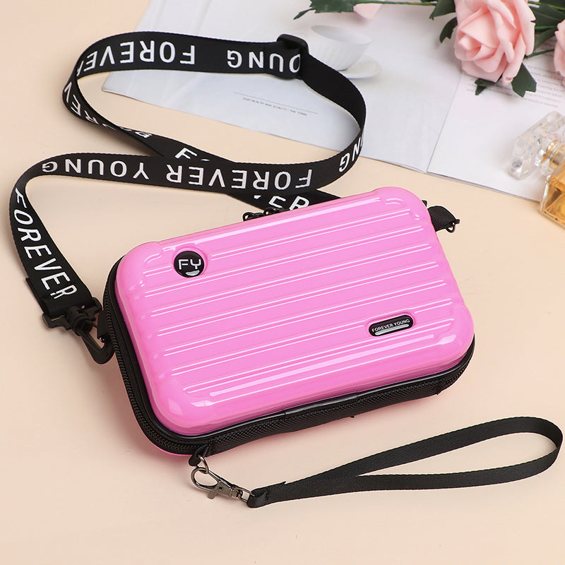 Mini Suitcase Crossbody Bag