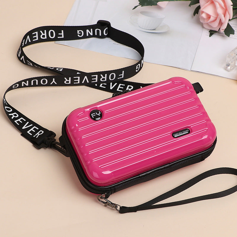 Mini Suitcase Crossbody Bag
