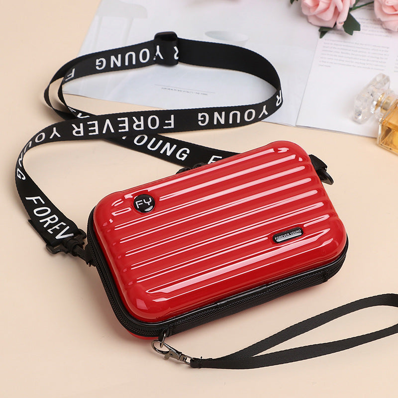 Mini Suitcase Crossbody Bag