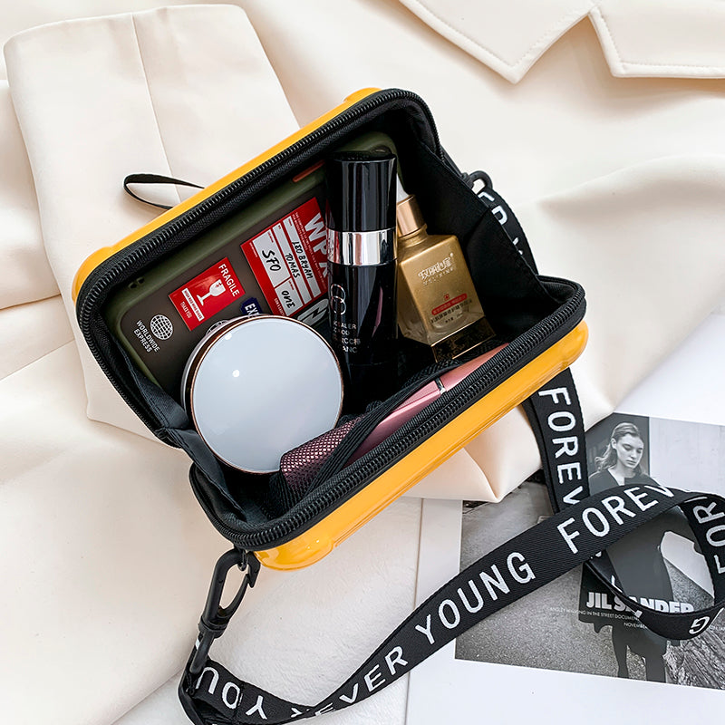 Mini Suitcase Crossbody Bag