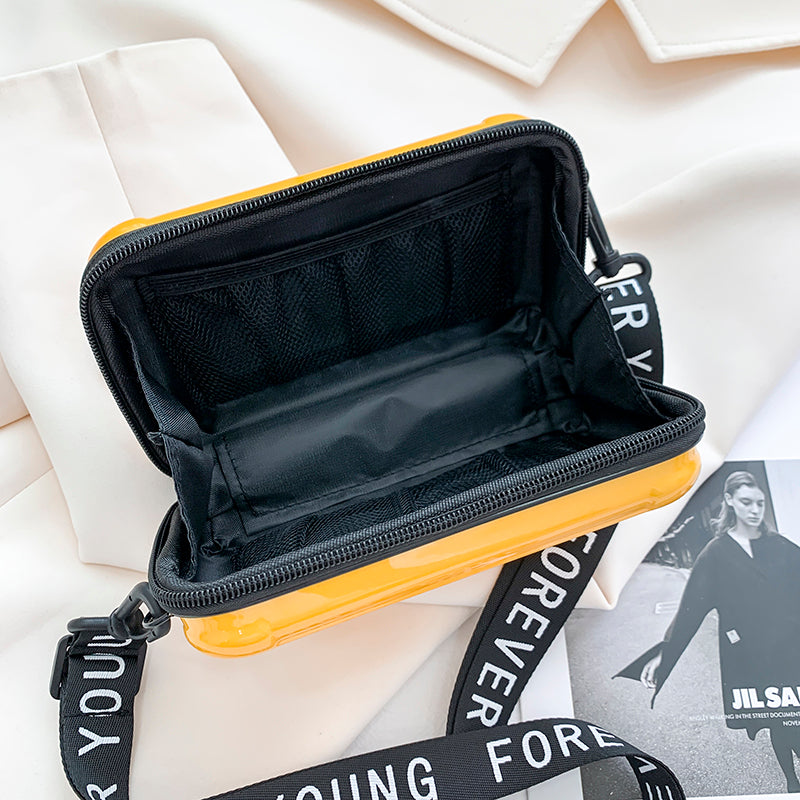 Mini Suitcase Crossbody Bag