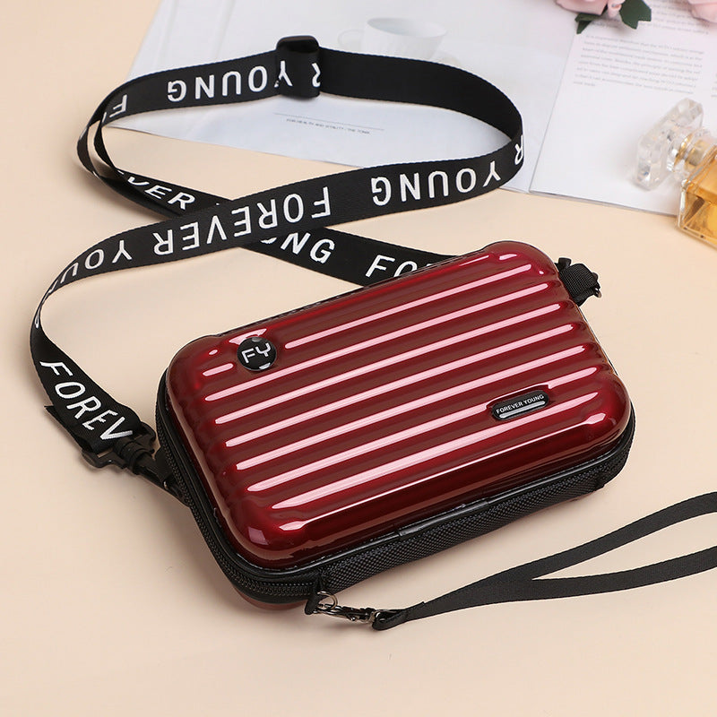 Mini Suitcase Crossbody Bag