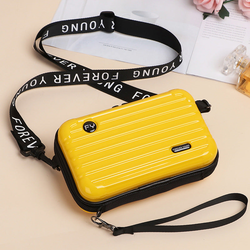 Mini Suitcase Crossbody Bag