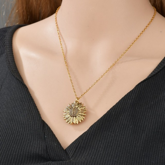 Sunflower Necklace