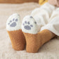 Cat Paw Fleece Socks